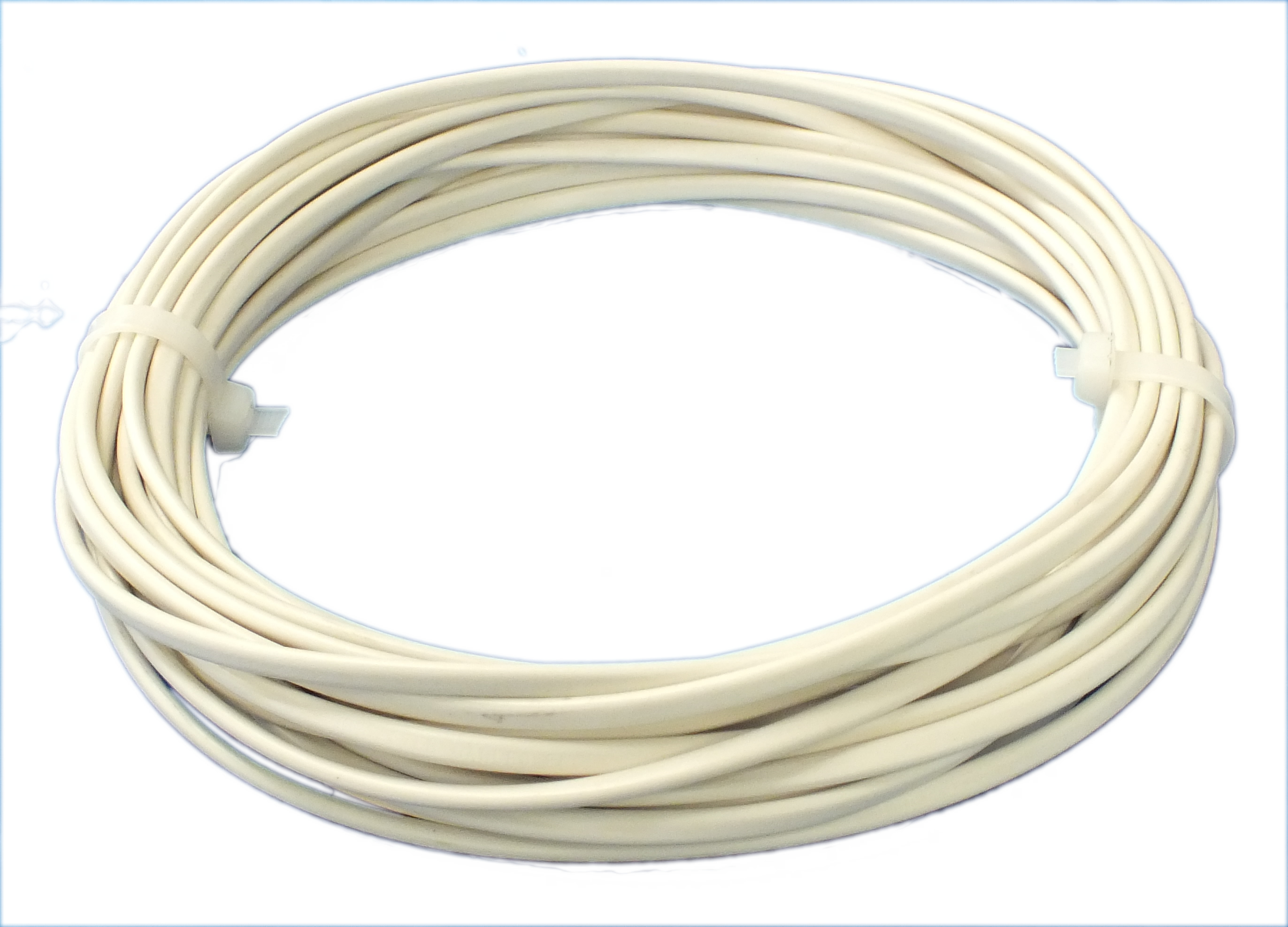 2192Y 0.5 WHITE 10m coil                           